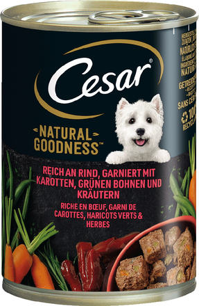 Cesar Natural Goodness - Nötkött 6 x 400 g