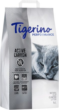 Tigerino Performance Active Carbon - Økonomipakke: 2 x 14 l