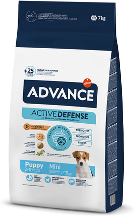 Advance Mini Puppy Protect - Økonomipakke: 2 x 7 kg