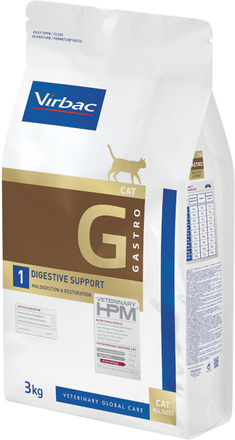 Virbac Veterinary HPM Cat Digestive Support G1 - Ekonomipack: 2 x 3 kg