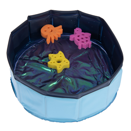 TIAKI Flytende kattleketøy Ice-Cream Set - passende tilbehør: Kitty Pool med badeleker