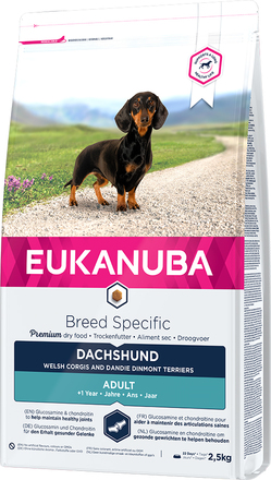 Eukanuba Adult Breed Specific Dachshund - 2,5 kg