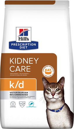 Hill's Prescription Diet Feline k/d Kidney Care - Tunfisk - 1,5 kg