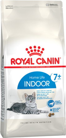 Økonomipakke: 2 store poser Royal Canin kattetørfoder - Indoor 7+ (2 x 3,5 kg)