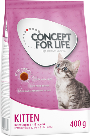 Concept for Life Kitten - förbättrad formel! - 400 g