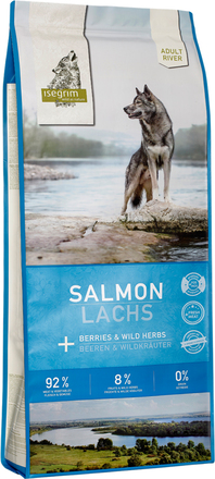 Isegrim Adult "River" Salmon, Berries & Wild Herbs - Ekonomipack: 2 x 12 kg