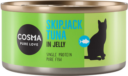 Ekonomipack: Cosma Original i gelé 24 x 170 g Skipjack tonfisk