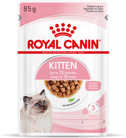 Royal Canin Kitten i saus - 12 x 85 g