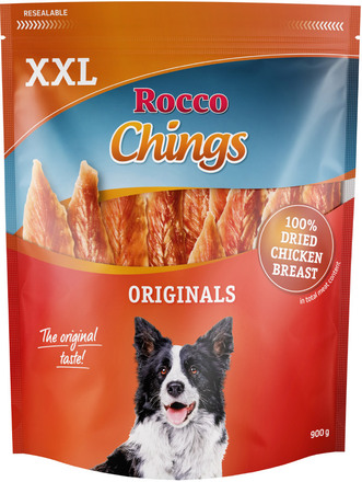 Rocco Chings XXL Pack - Kycklingbröst torkade 4 x 900 g