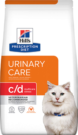 Hill's Prescription Diet c/d Multicare Stress Urinary Care Kylling - Økonomipakke: 2 x 12 kg