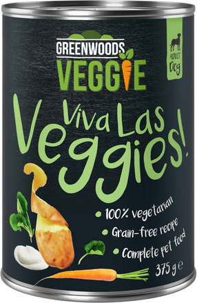 Greenwoods Veggie Yoghurt, Potato, Carrots & Spinach - Ekonomipack: 24 x 375 g