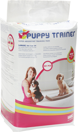 Savic Puppy Trainer matter - Large: L 60 x B 45 cm, 50 stk