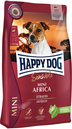 Happy Dog Sensible Mini Afrika - Økonomipakke: 2 x 4 kg