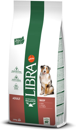 Libra Dog Adult okse - 2 x 14 kg