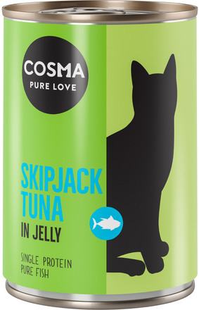 Ekonomipack: Cosma Original i gelé 24 x 400 g Skipjack tonfisk