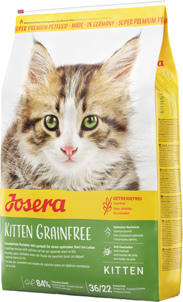 Økonomipakke: 2 x 10 kg Josera kattefoder - Kitten - kornfri