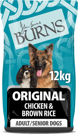 Burns Adult & Senior Original - Chicken & Brown Rice - 12 kg