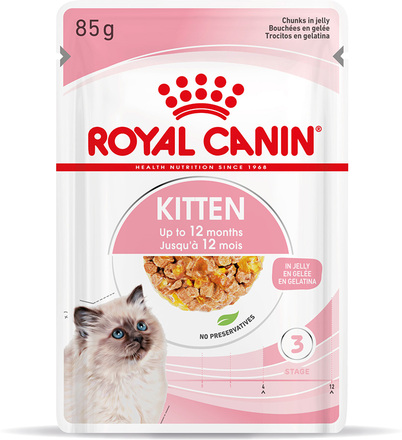 Royal Canin Kitten i gelé - 12 x 85 g