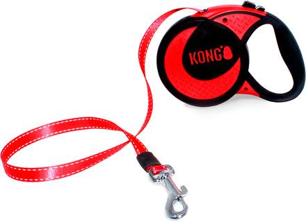 KONG Ultimate rullkoppel rött - XL: upp till 70 kg, bandlängd ca 5 m