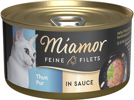 Miamor Feine Filets in Soße 24 x 85 g - Thunfisch pur