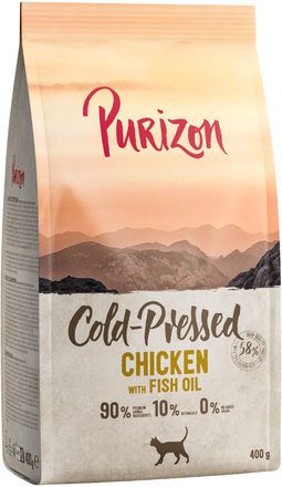 Purizon Cold Pressed Chicken with Fish Oil - 400 g