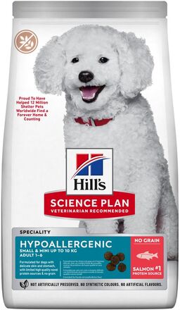 Hill's Science Plan Adult Hypoallergenic Small & Mini med Laks - 6 kg