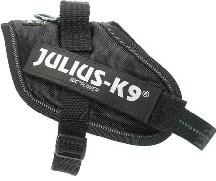 JULIUS-K9 IDC®-Powersele svart - Stl. Mini-Mini: bröstomfång 40 - 53 cm