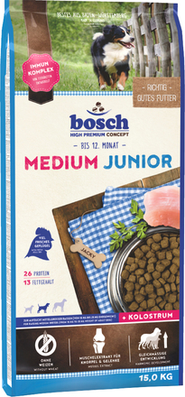bosch økonomipakke (2 x store pakker) - Junior Medium (2 x 15 kg)