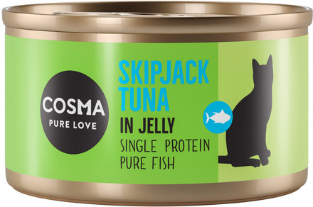 Ekonomipack: Cosma Original i gelé 24 x 85 g - Skipjack tonfisk