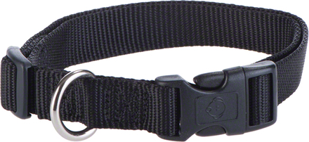HUNTER Ecco Sport Vario Basic halsband, svart - Storlek XS: 22 - 34 cm halsomfång, bredd 10 mm