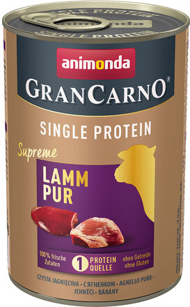 Animonda GranCarno Adult Single Protein Supreme 6 x 400 g - Lam Pur