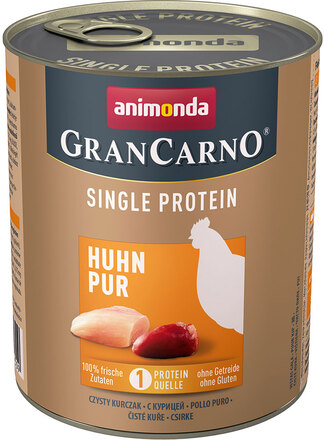 Animonda GranCarno Adult Single Protein 6 x 800 g - Kylling Pur