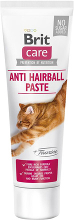SÆRPRIS! Brit Care Cat Paste Anti-Hairball med taurin - 3 x 100 g
