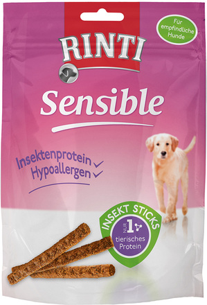 RINTI Sensible Snack Insekt Sticks - Ekonomipack: 24 x 50 g