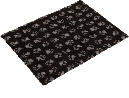 Vetbed® Isobed SL Paw -koiranpeitto, musta/harmaa - P 150 x L 100 cm