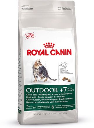 Økonomipakke: 2 store poser Royal Canin kattetørfoder - Outdoor 7+ (2 x 10 kg)
