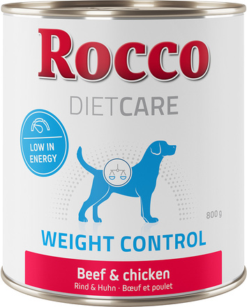 Rocco Diet Care Weight Control Okse & Kylling 800 g 6 x 800 g