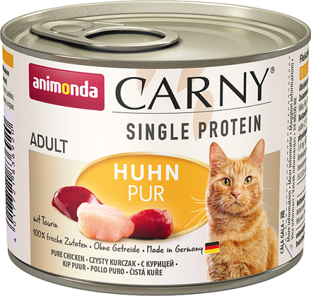 Animonda Carny Single Protein Adult 6 x 200 g - Kylling pur