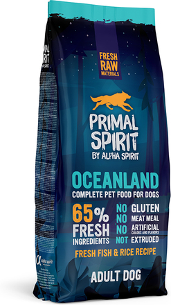 Primal Spirit 65% Oceanland Hundfoder - 12 kg