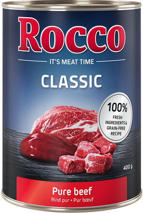 Rocco Classic -säästöpakkaus 24 x 400 g - naudanliha