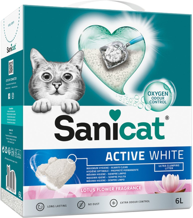 Sanicat Active White Lotus Flower - 6 l