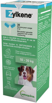 Zylkene-kapselit 225 mg 10 - 30 kg painaville koirille - 30 kpl
