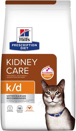 Hill's Prescription Diet k/d Kidney Care Kylling - Økonomipakke: 2 x 8 kg