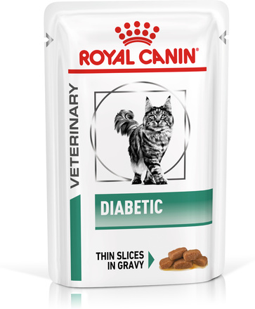 Royal Canin Veterinary Feline Diabetic i sauce - 12 x 85 g