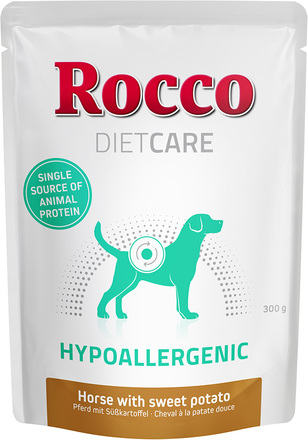 Rocco Diet Care hypoallergen hest 300 g – pose - 6 x 300 g