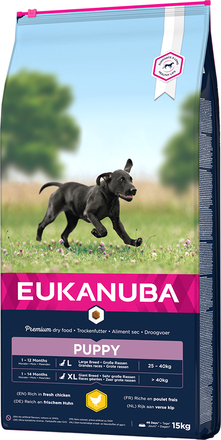 Eukanuba Puppy Large Breed Chicken - Ekonomipack: 2 x 15 kg