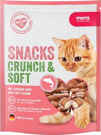 MERA Crunch & Soft Salmon - Ekonomipack: 2 x 200 g