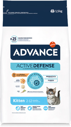 Advance Kitten - Ekonomipack: 2 x 1,5 kg