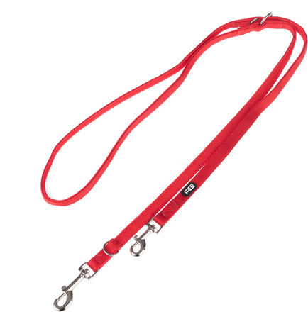 TIAKI Mesh -koiran talutushihna, punainen - pituus 200 cm, leveys 15 mm