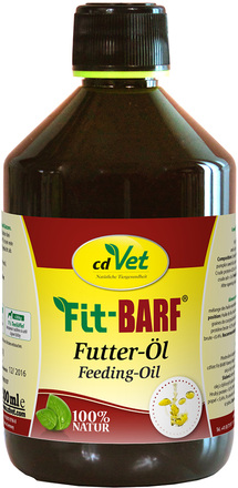 cdVet Fit-BARF fôrolje - Økonomipakke: 2 x 500 ml